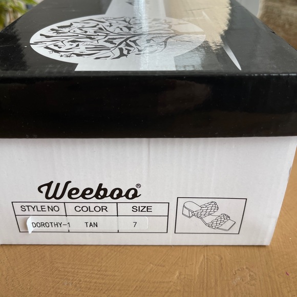 Braided Tan Heels {Size 7} - Picture 5 of 6